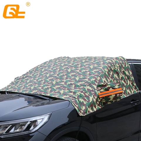 Car Windshield Cover Outdoor Prevent frost Snow protection dustproof  heatproof Winter Thickening fit sedan SUV Hatchback ► Photo 1/4