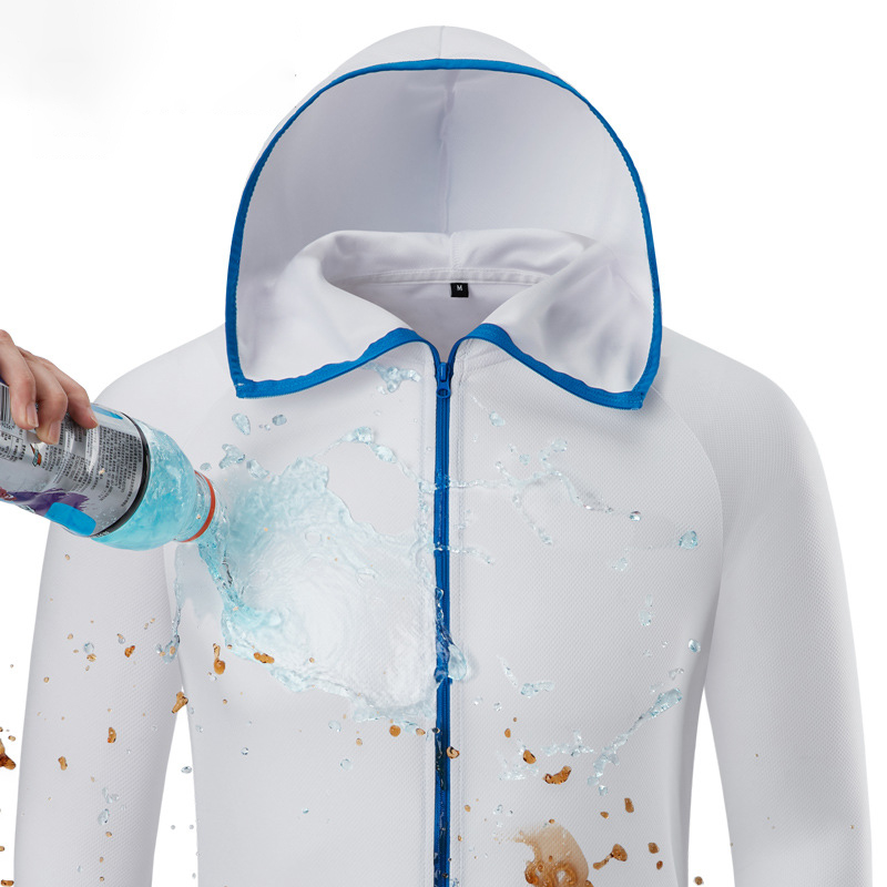 Details about   Long Sleeve Fishing Shirts Waterproof Anti-Fouling Quick Drying Outdoor jacket 
