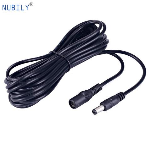 DC Cable Connector Male Female Extension Wire Power Jack Adapter Barrel Plug Cable 2.1mm x 5.5mm for CCTV Security Camera HDVD ► Photo 1/6