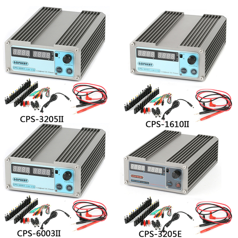 CPS-3205II Mini Adjustable Digital Phone Repair Laborator DC Power Supply 32V 30V 5A 16V 60V 10A 3A 39pcs/set AC DC Jack Adapter ► Photo 1/6