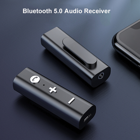 Kebidu Bluetooth 5.0 Receiver For 3.5mm Jack Earphone Wireless Adapter Bluetooth Aux Audio Music Transmitter For Headphone ► Photo 1/6