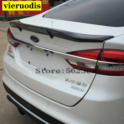 For Ford Mondeo / Fusion auto parts new models FRP fiberglass Unpainted Rear Roof Spoiler Wing Trunk Lip Boot Cover Car Styling ► Photo 1/6