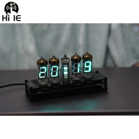 5-Bit VFD Clock Retro Fluorescent Tube Glow Clock  Level tube Motherboard Core Board Control Panel  IV11 IV 11VFD Digital Clock ► Photo 1/5