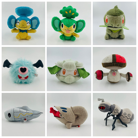 Pokemon Ho-Oh Ponyta Marowak Amoonguss Cottonee Durant Shelmet Tynamo Pansage Stuffed Hobby Anime Plush Doll Toy Gift Peluches ► Photo 1/6