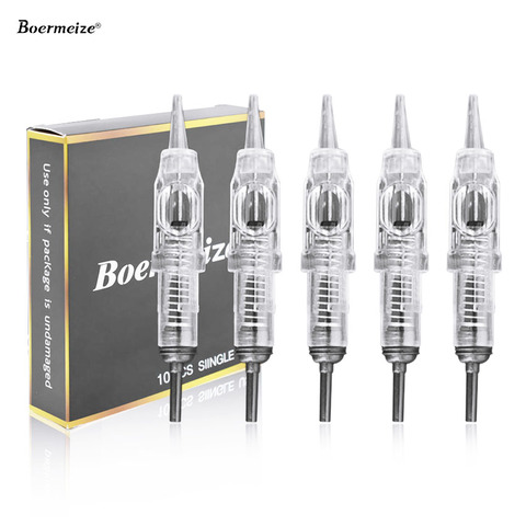 Disposable Microblading Eyebrow Tattoo Needles 1R 3R 5R 3RS 5RS 3F 5F Sterilized Permanent Makeup Cartridge Needle ► Photo 1/6