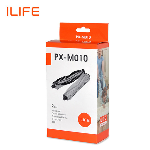 ILIFE  A7 A9s  Roller Brush Rubber Brush Replacement Kits for Robot Vacuum Cleaner PX-M010 ► Photo 1/5