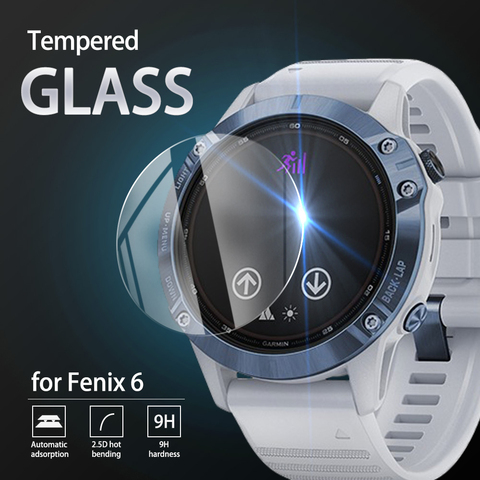 5Pcs 9H Premium Tempered Glass For Garmin Fenix 5 5s Plus 6S 6X 6 Pro Smartwatch Screen Protector Film Accessories ► Photo 1/6