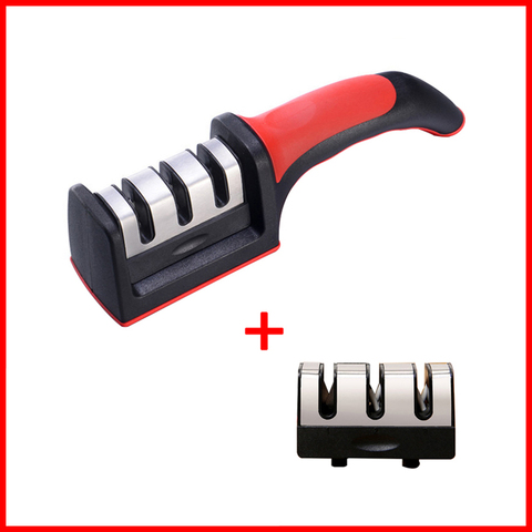 sharpener household quick sharpener sharpener whetstone stick sharpening kitchen knife kitchen gadget sharpener 3-stage type ► Photo 1/6