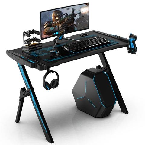 47/55 Inch LED Gaming Desk Computer Desk Gaming Table RGB Gamer Workstations