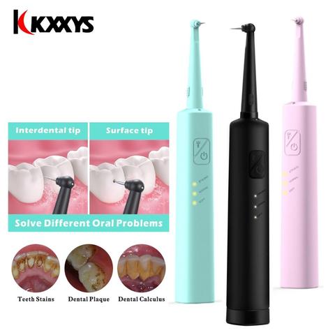 Third Generation Electric Ultrasonic Sonic Dental Scaler Tooth Calculus Remover Cleaner Tooth Stains Tartar Whiten Teeth Remove ► Photo 1/6