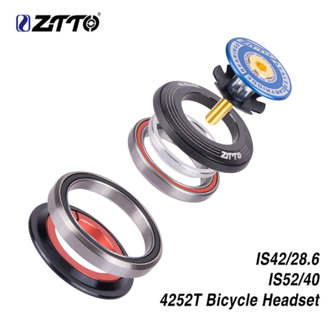 ZTTO Bicycle Headset 42mm 52mm CNC 1 1/8