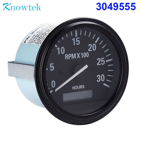 12V 24V 3049555 Tacho Digital Hour Meter for Diesel Engine Tachometer ► Photo 1/6