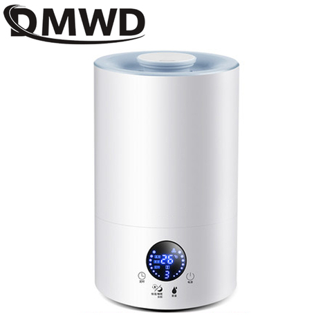 DMWD Ultrasonic Humidifier 4L Fogger Spray Mist Maker Atomizer Electric Aromatherapy Essential Oil Diffuser Home Air Purifier EU ► Photo 1/5