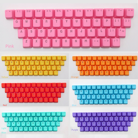 DIY OEM Profile PBT Mechanical Keyboard Keycaps Colorful Backlit Function Alphabet Number Key Caps For Cherry Switch Keyboard ► Photo 1/6