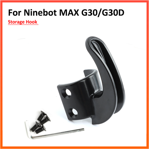Storage Hook for NINEBOT MAX G30 G30D Electric Scooter Skateboard Hanging Bags Claw Curved Hanger Hook Accessories ► Photo 1/6