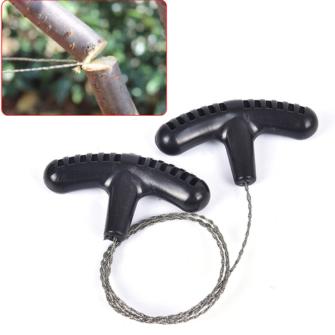 Manual Hand Steel Rope Chain Saw Practical Portable Emergency Survival Gear Steel Wire Kits Travel Tools Outdoor Camping Hiking ► Photo 1/6