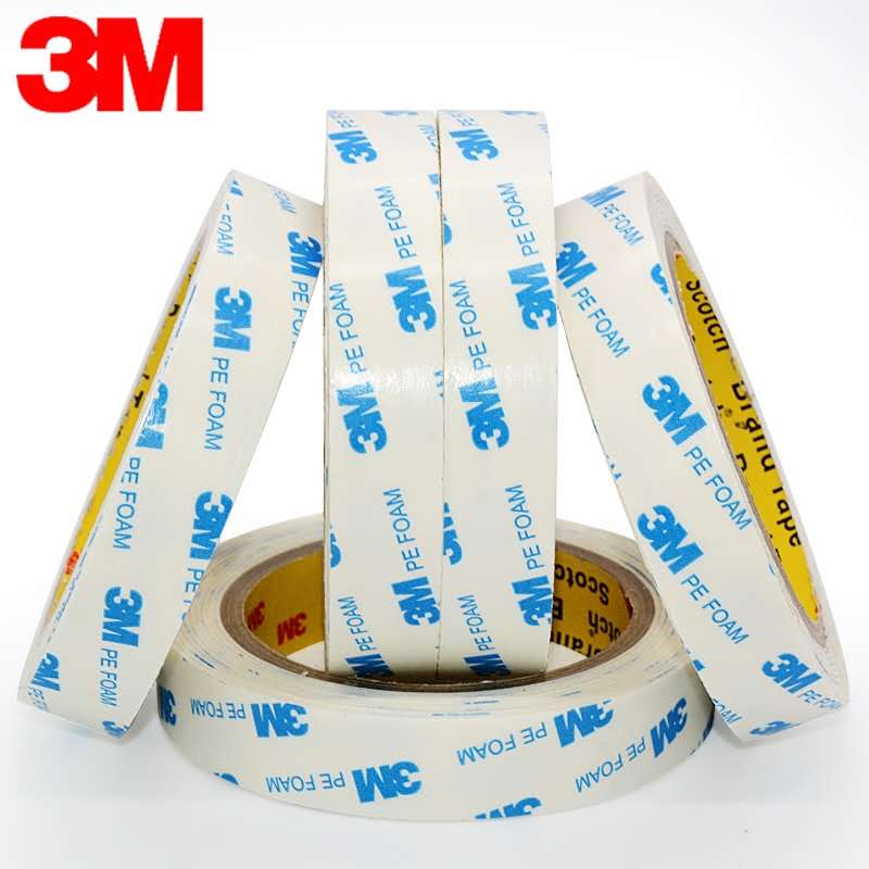 Buy Online Factory Direct Sales 3m 1600t Double Coated Polyethylene Foam Tape Double Sided Tape White 1mm Thickness Die Cut To Any Size Alitools