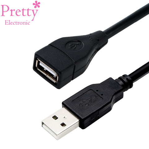 USB 2.0 Cable Extender Cord Wire Male to Female Data Transmission Cables Super Speed Data Extension cable 0.5m 1m 1.5m 3m 5m ► Photo 1/6