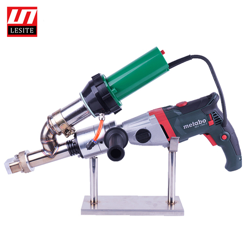 Plastic extrusion welder Hand extruder HDPE plastic extrusion welding gun PP hand welding extruder geomembrane extruder LST610E ► Photo 1/6