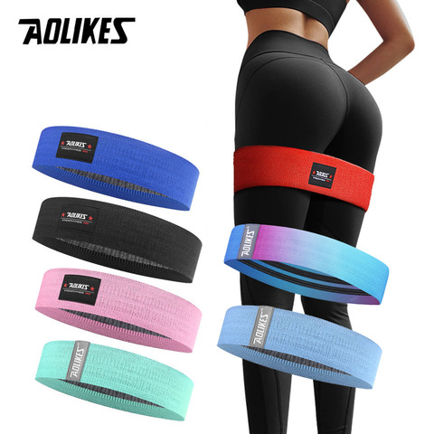 AOLIKES Unisex Booty Band Hip Circle Loop Resistance Band Workout Exercise for Legs Thigh Glute Butt Squat Bands Non-slip Design ► Photo 1/6