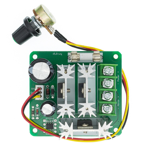 15A 6V-90V DC Motor Speed Controller 6V 12V 24V 36V 48V 72V 90V Large Power PWM Power Regulator Governor Switch Soft Start ► Photo 1/6