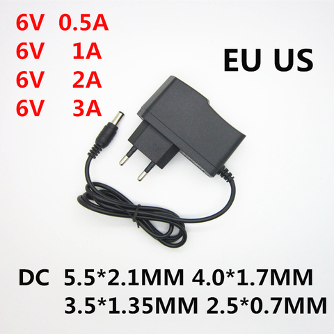 Net zo Kosmisch lokaal AC 110-240V to DC 6V 0.5A 1A 2A 3A Universal Switch Power Supply Adapter  Charger 6 V Volt for Omron Blood Pressure Monitor M2 M3 - Price history &  Review | AliExpress