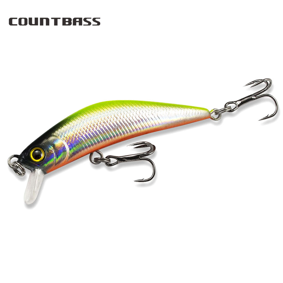 1pc Countbass Minnow Hard Lure 57mm, Trout Fishing Bait