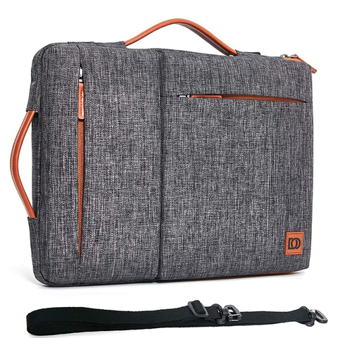 Multi-use Strap Laptop Sleeve Bag With 2 Handle For 10