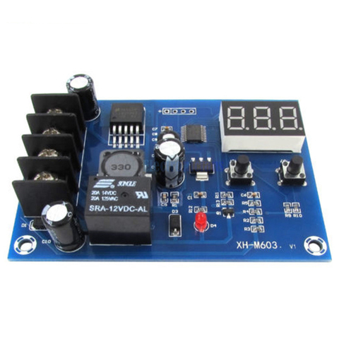 Battery Charging Control Board,Charging Protection Board,Charge Controller Protection Switch for DC12-24V Lead Acid Battery an ► Photo 1/6