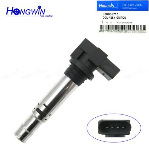 Ignition Coil For-Audi A3 For Vw-Polo Tiguan Golf Cc Eos Passat 036905715 036905715F 036905715A 036905715C 036905715G ► Photo 1/6