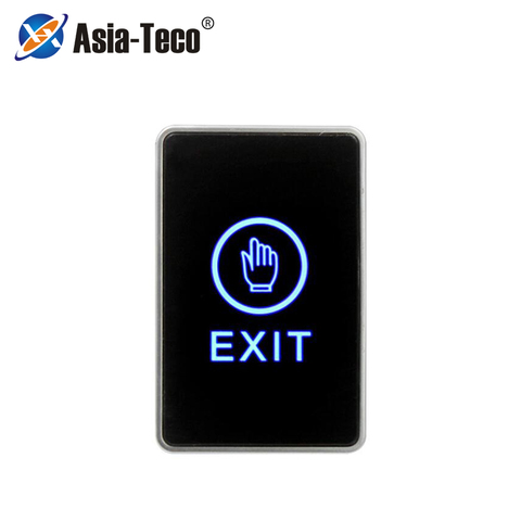 Push Touch Exit Button Door Eixt Release Button for access Control System for Home Security Protection With LED Indicator ► Photo 1/6