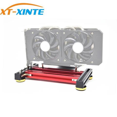 XT-XINTE DIY Graphics Card Test Bench Frame Open Air Case PCI External Display Base with Power Supply Extension Wire Stand ► Photo 1/6