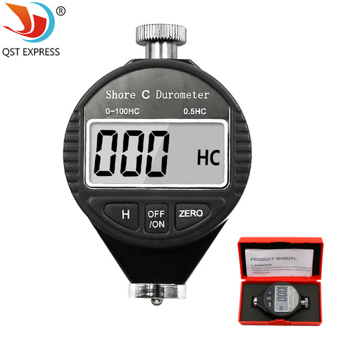 Digital dial indicator Durometer Digital Hardness Tester Meter Shore A for Plastic leather rubber multi-resin ► Photo 1/1