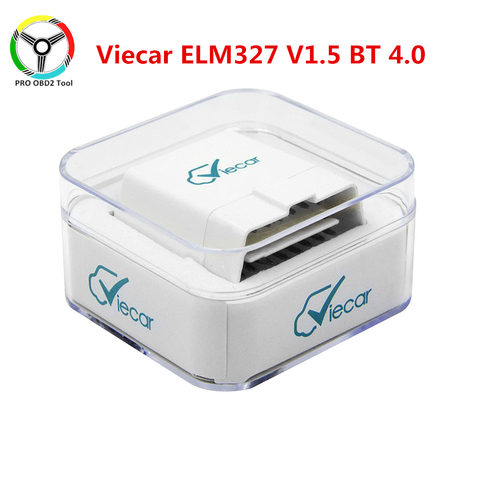 Viecar ELM327 V1.5 Bluetooth 4.0 OBD2 Car Diagnostic Tool ELM 327 1.5 OBDII J1850 OBD Cars Scanner for IOS Android Windows ► Photo 1/6