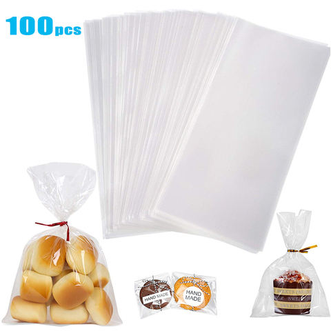 Clear Cellophane Opp Plastic Bags for Candy Lollipop Cookie package storage Bag Wedding Party Gift cello poly bags ► Photo 1/6