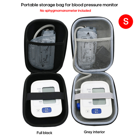 Sphygmomanometer Bag Portable EVA Blood Pressure Monitor Tonometer Storage Bags Carrying Case for Travel & Home Use ► Photo 1/6