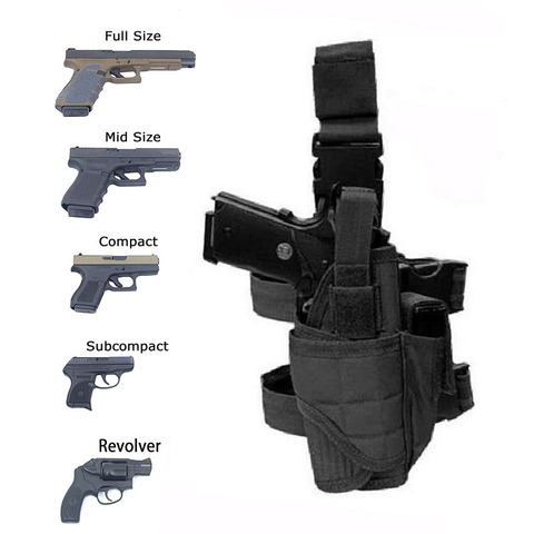 Universal Airsoft Tactical Drop Leg Thigh Gun Pistol Holster Military Glock Beretta Handgun Pouch Holster Hunting Accessories ► Photo 1/6