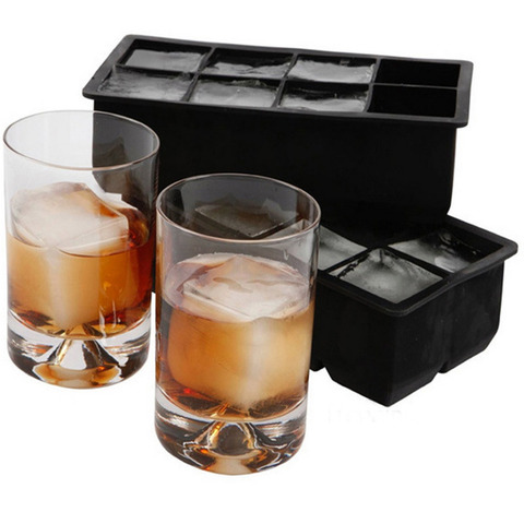 Ice Cube Maker Mould Big Ice Tray Mold Large Food Grade Silicone