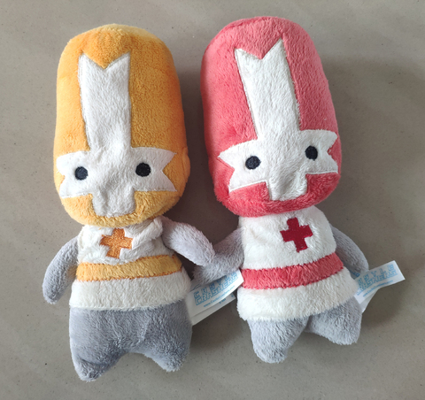 Castle Crashers red Orange Knight stuffed plush toy new 20cm ► Photo 1/5