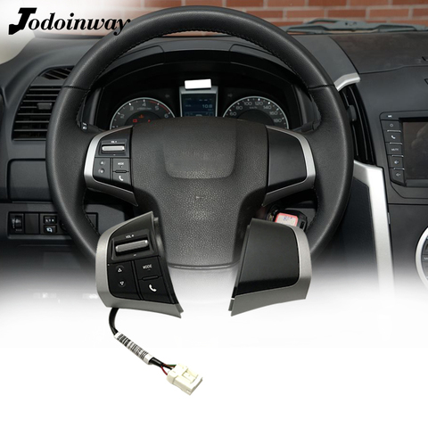 Audio Volume Steering Wheel Switch Multifunction Music Media Bluetooth Control Switches For Isuzu D-Max 2015 2016 2017 2022 DMAX ► Photo 1/5