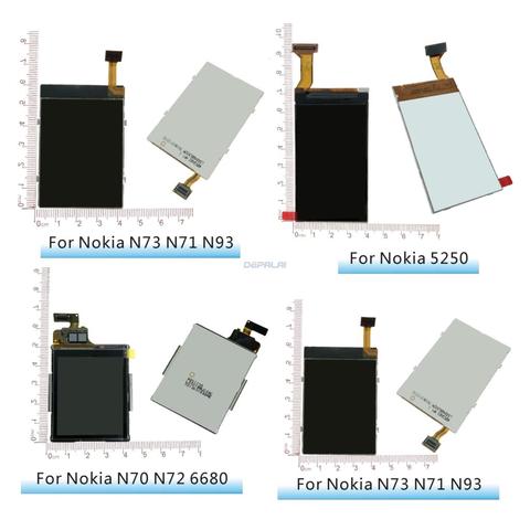 LCD Display Screen Replacement For Nokia N70 N72 6680 N73 N71 N93 5250 3250 Mobile phone Screen Digitizer Display Repair ► Photo 1/6
