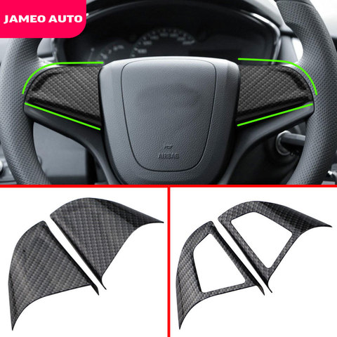 Jameo Auto Car Styling Steering Wheel Buttons Protection Cover Trim Sticker Fit for Chevrolet Orlando Accessories ► Photo 1/6