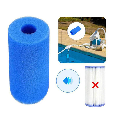 Filtre Spa Intex S1 Swimming Pool Filter Foam Reusable Washable