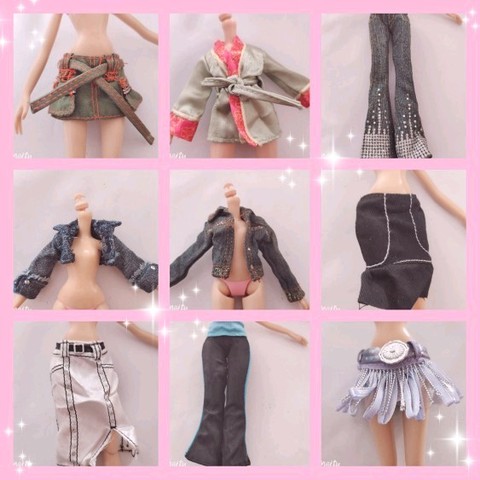clothes for bratz Bratz Clothes Monster High School Bass Doll Mousse Variety of Doll Clothes DIY wave 1 gift for girl ► Photo 1/6