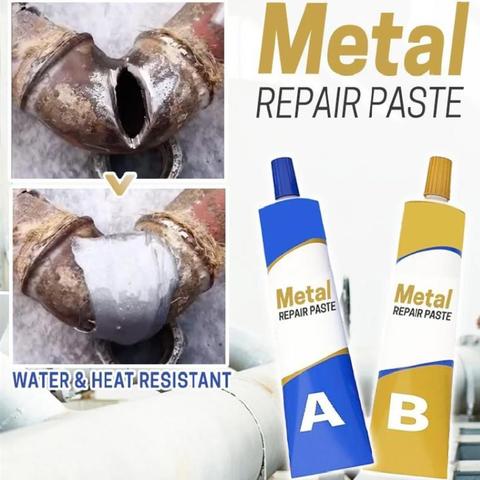 1PC Permanent Metal Repair Paste Set 20/50/80/100g Industrial Repair Paste Glue Heat Resistance Cold Weld Metal Repair Paste ► Photo 1/1