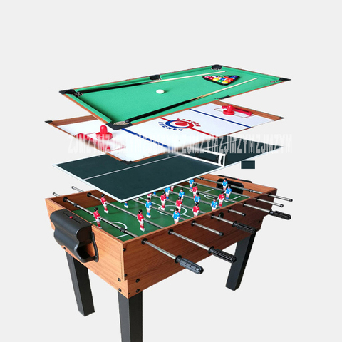 4 in 1 Ice Hockey Table Set Billiard Table/Football Table/Table Tennis Table Indoor Mini Game Play Multifunctional Table ► Photo 1/6