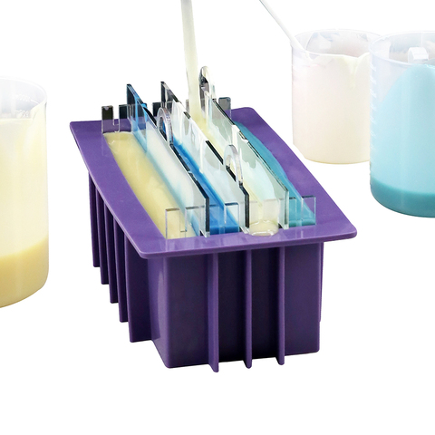Render Soap Making Set Silicone Mold with Separators Planer Cutters Cold Process Soaps Making Tools ► Photo 1/6