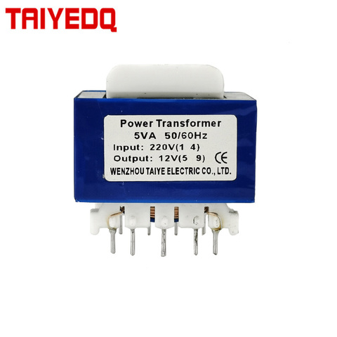 EI41*22 5W/5VA pin transformer Small power supply Power Transformers AC For electronic equipment with copper coil ► Photo 1/6