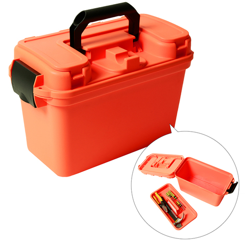 Plastic Ammo Box Military Style Storage Ammo Can Lightweight High Strength Ammo Accessory Crate Storage Case Tactical Bullet box ► Photo 1/6