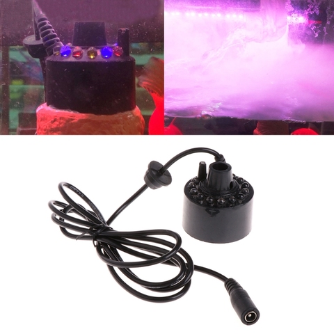 12 LED light Ultrasonic Mist Maker Fogger Water Fountain Pond Indoor Outdoor New U1JE ► Photo 1/6